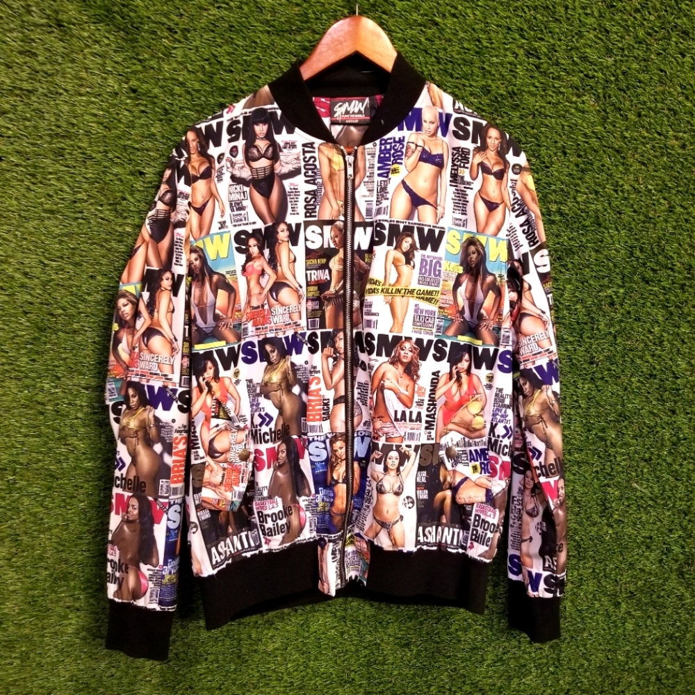 SOLD !!! Vintage SMW bomber jacket